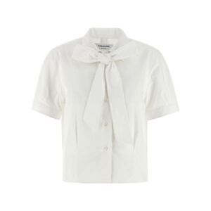 Thom Browne White Cotton Women's Blouse